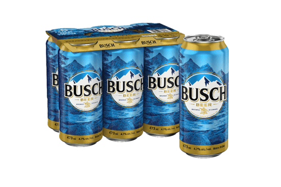 Busch Lager 1013664 (6 x 473 ml)