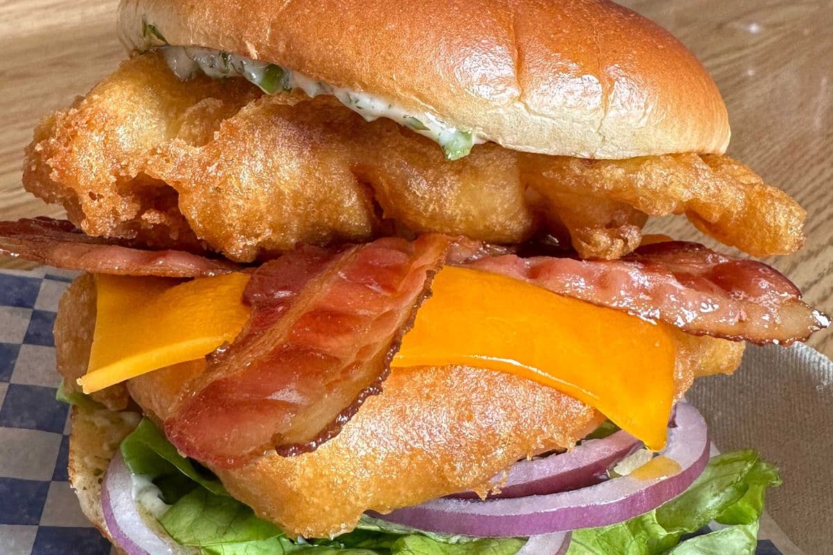 Captains Fishburger Platter