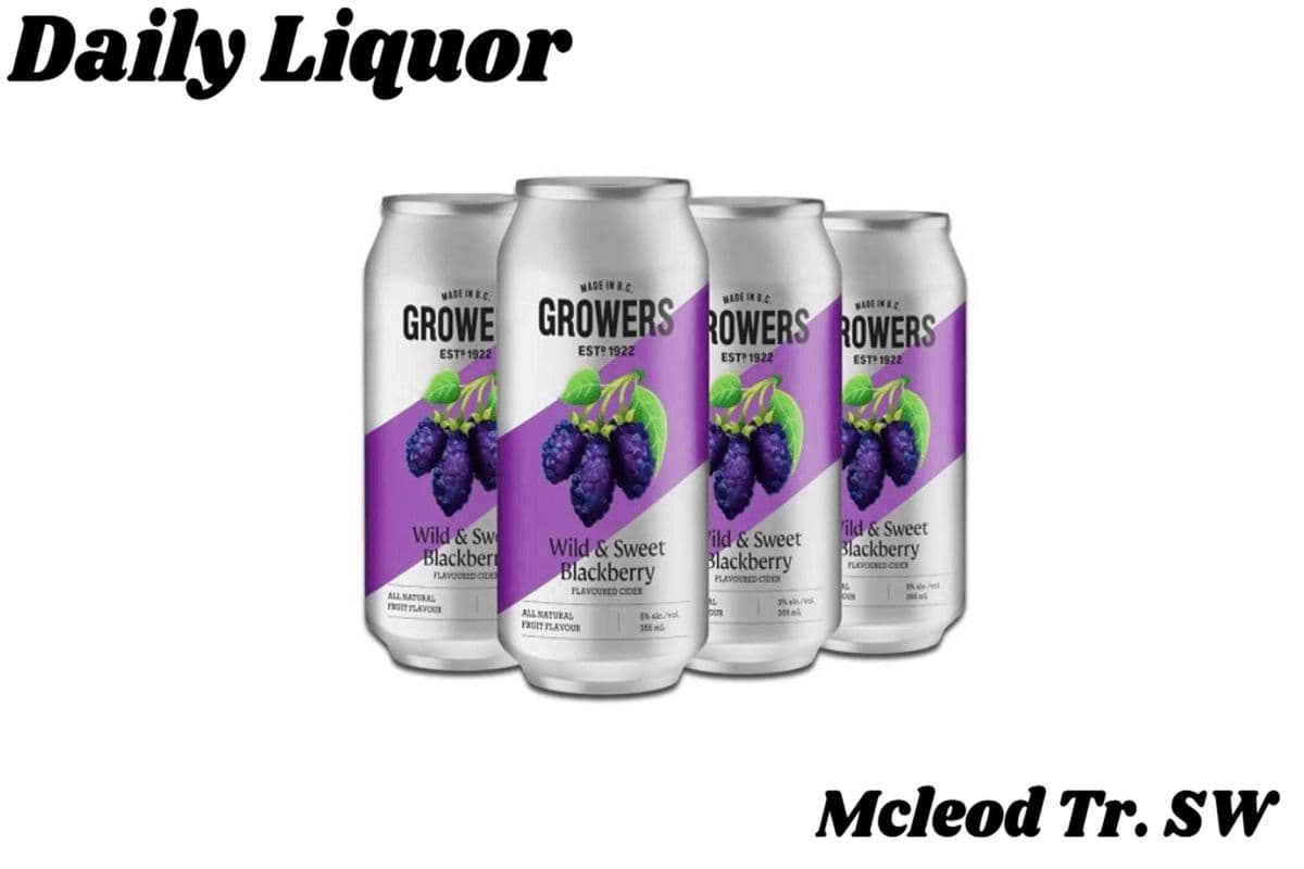 GROWER BLACK BERRY 6 CANS (1 x 6 CANS)
