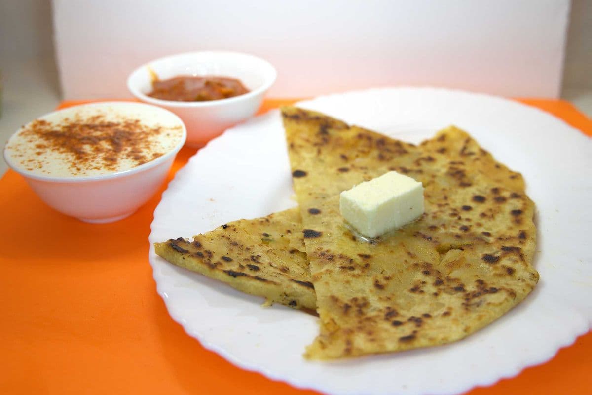 Parantha and Chai Combo