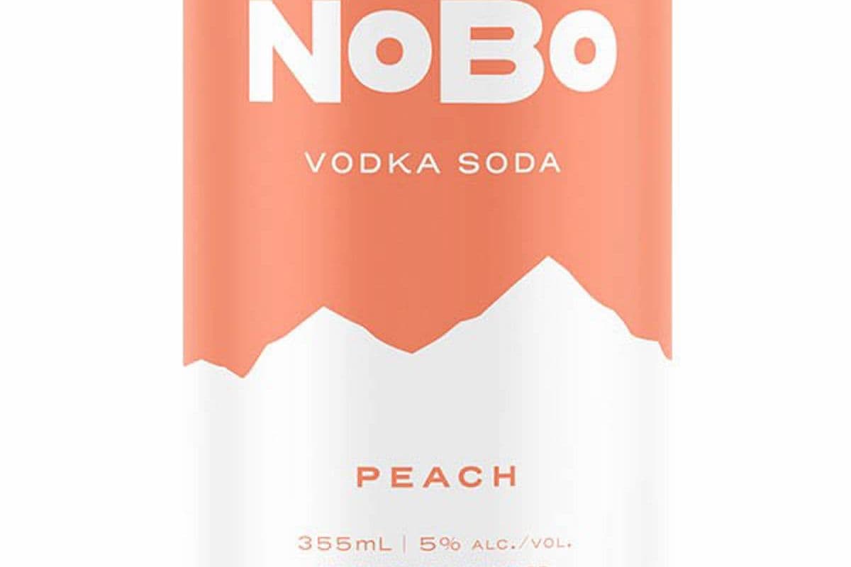 NOBO PEACH VODKA SODA (6 x 355ML)