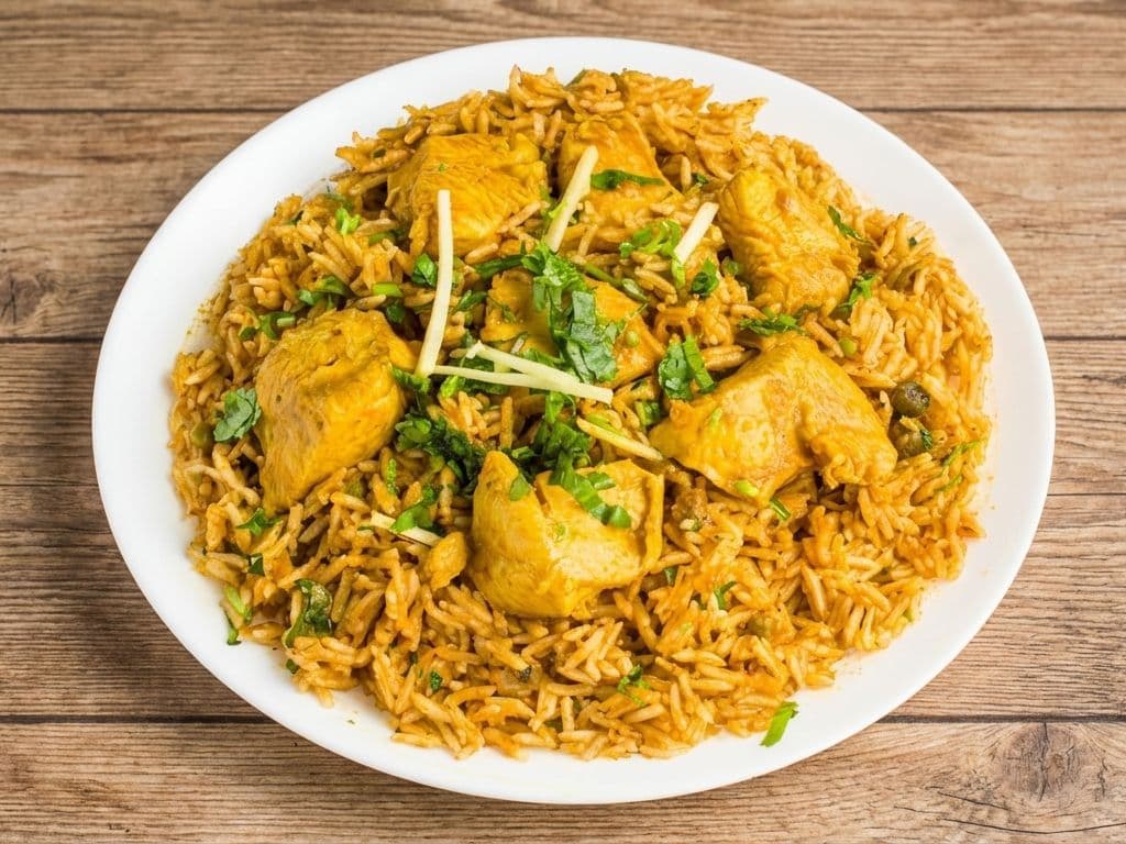 Chicken Biryani Rice Bowl