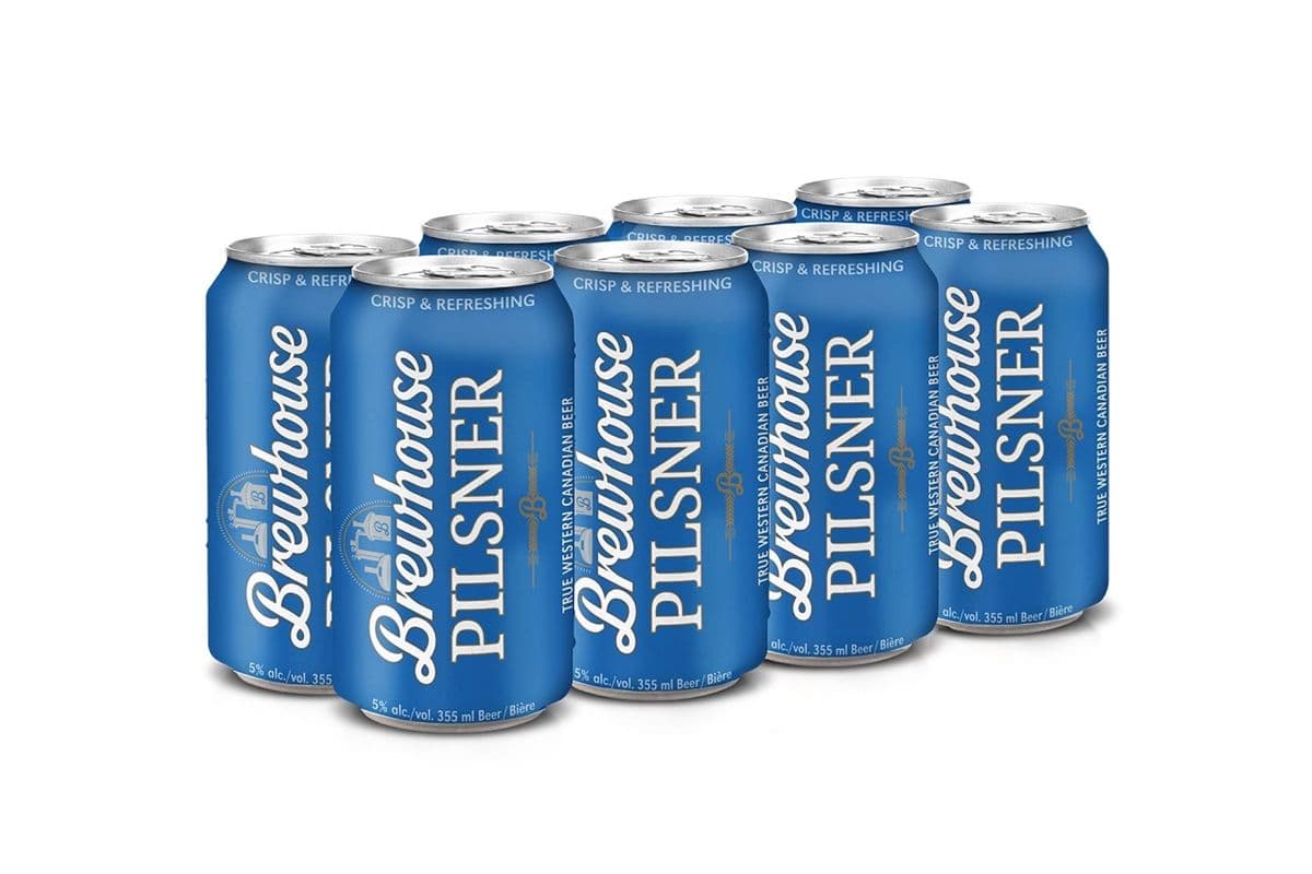 Brewhouse Pilsner (8 x 355mL Cans)