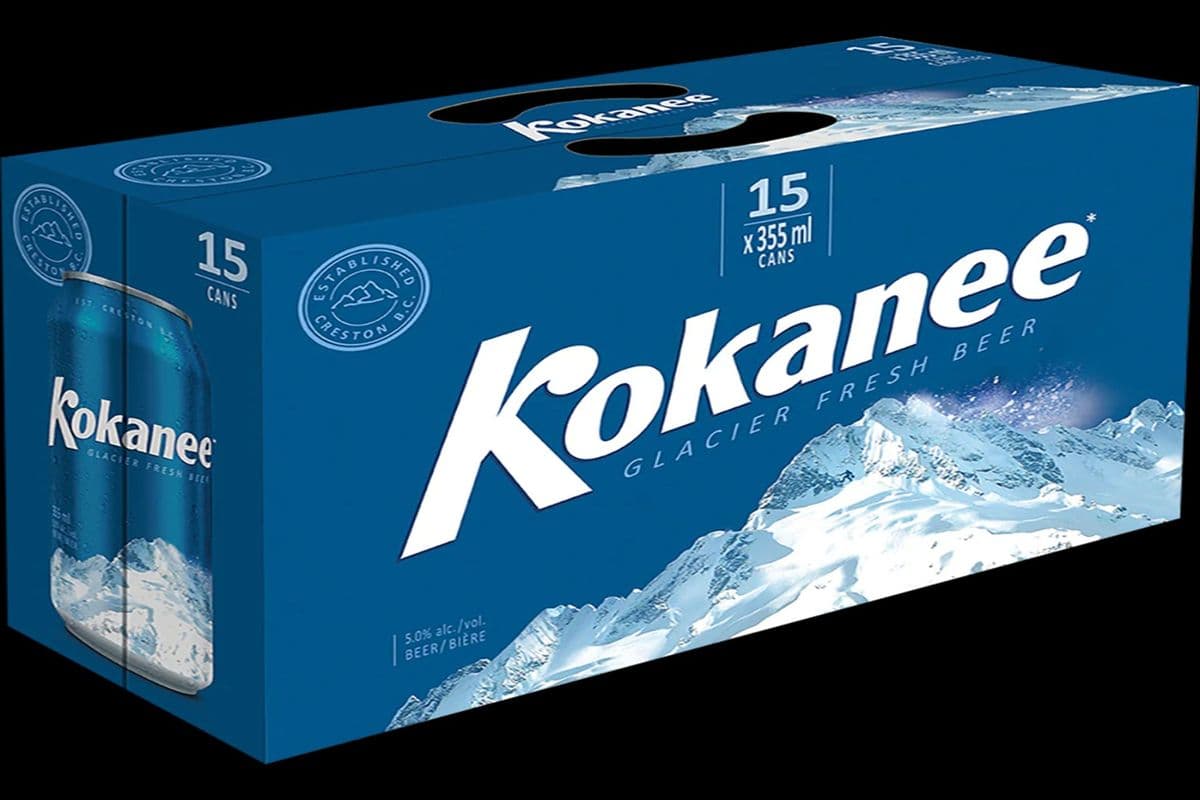 KOKANEE (15 CANS X 355ML) 5.0% ABV (15 x 355 mL)