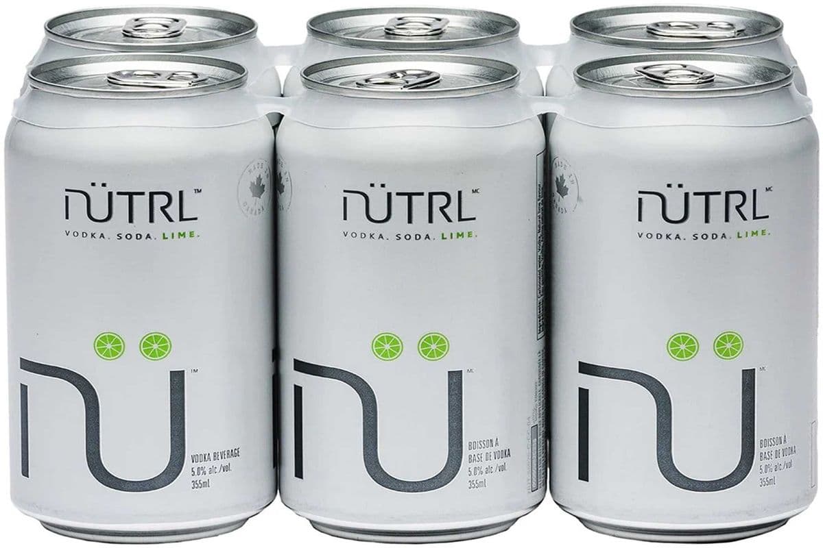 NUTRL VODKA LIME 6 CANS (6 x 355ML)