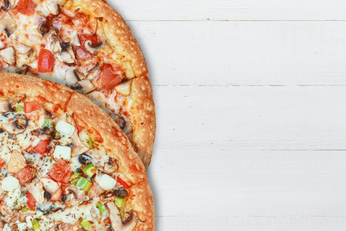 Two Large Three Topping Pizzas
