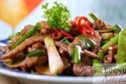 Ginger n' Onion Beef 薑葱牛肉