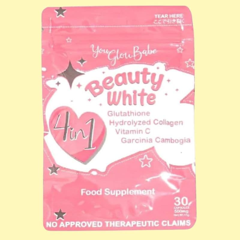 Beauty White Food Supplement, 30 Capsules