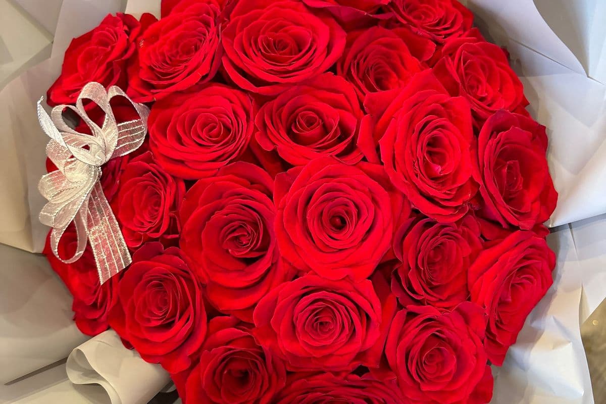 24 Red Roses Bouquet