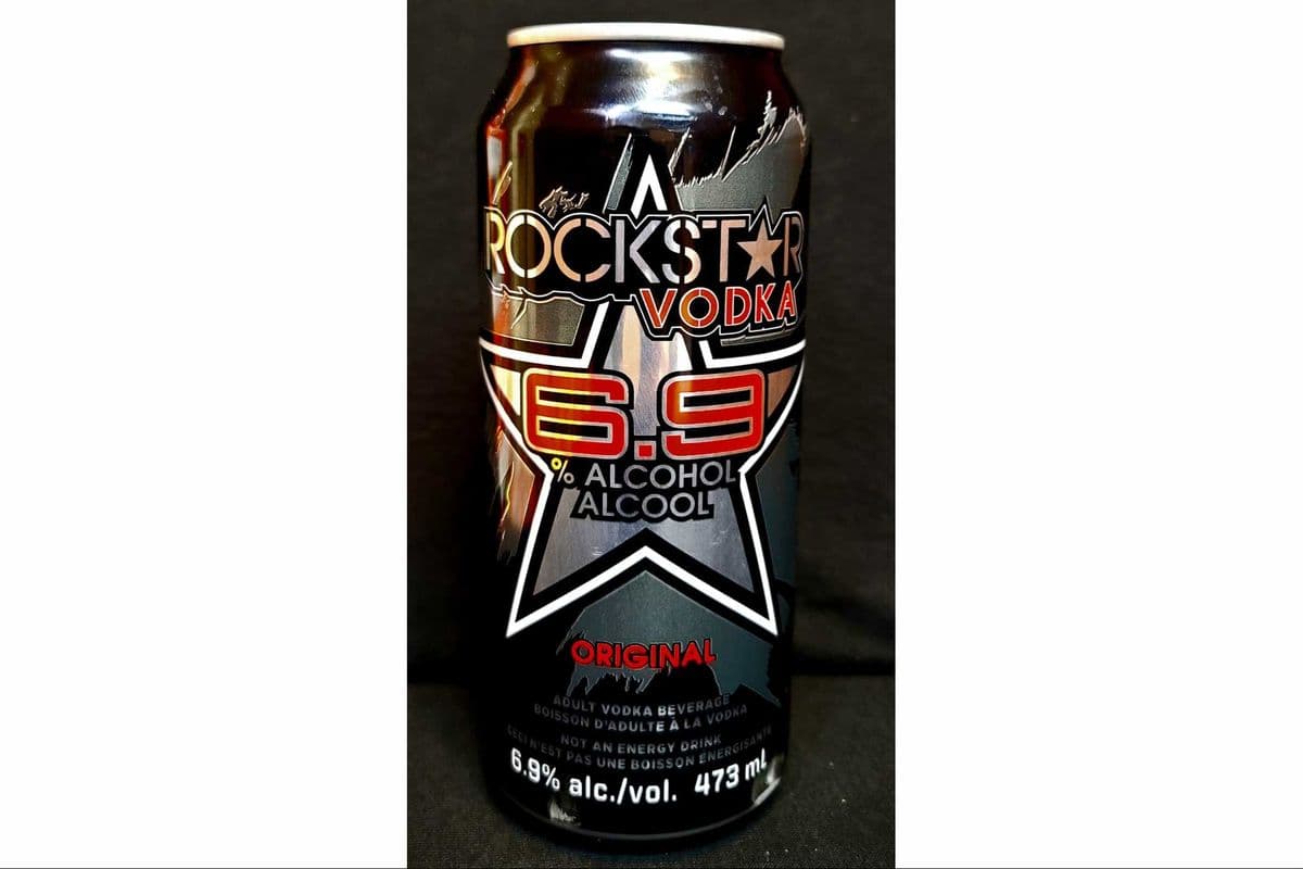 Rockstar Vodka Single Tall Can (473 ml) (1 x 473ML CAN)