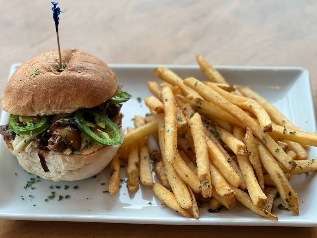 Plant Based Steak'N'Cheeze Melt