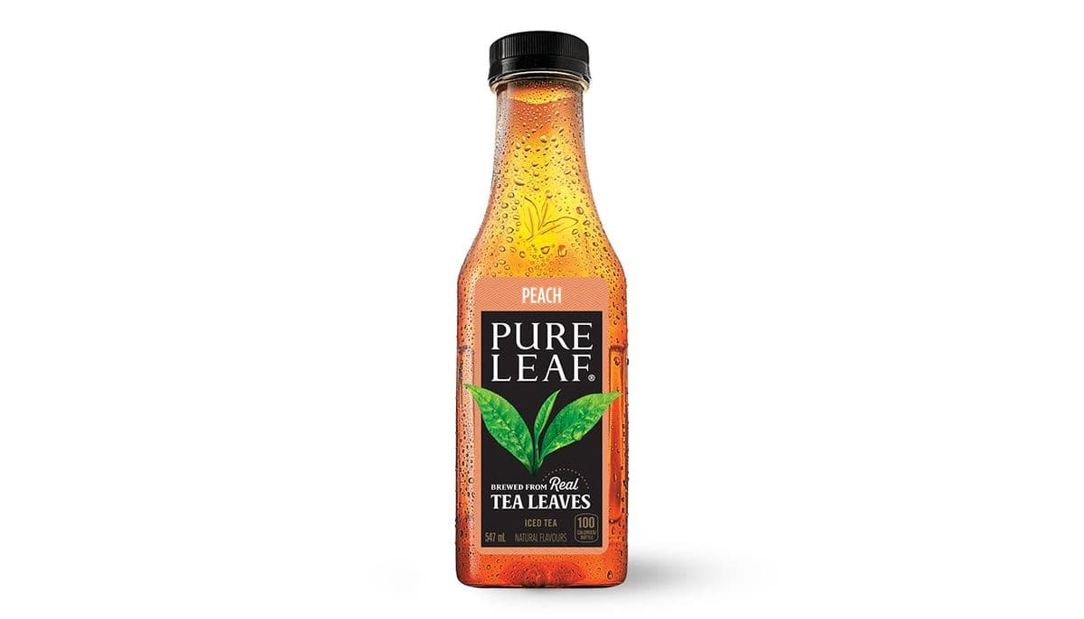 Pure Leaf Peach Iced Tea (Side)