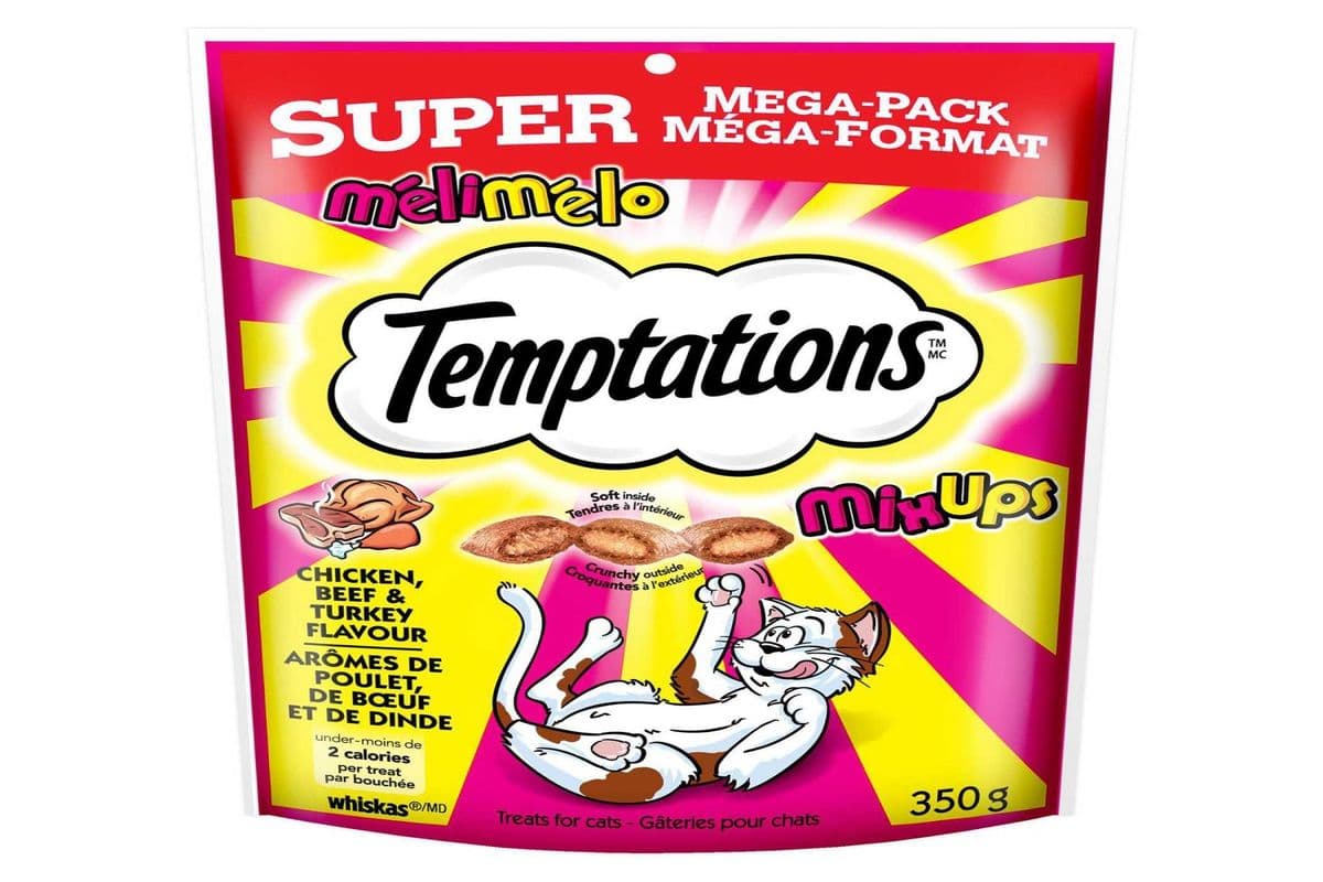 Temptations - Mixup chicken, beef and turkey flavour (180 g)