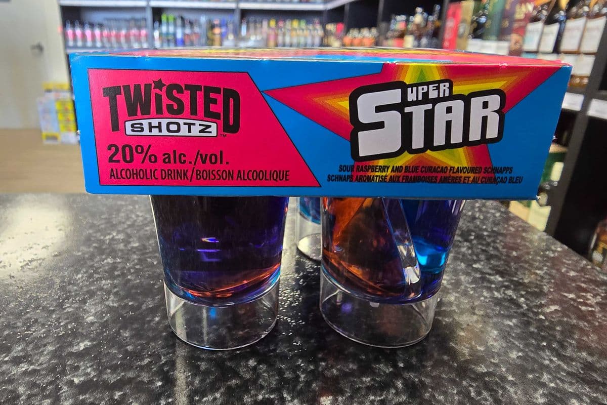 Twisted Shotz - Superstar (4 x 30ml Shot Glasses)