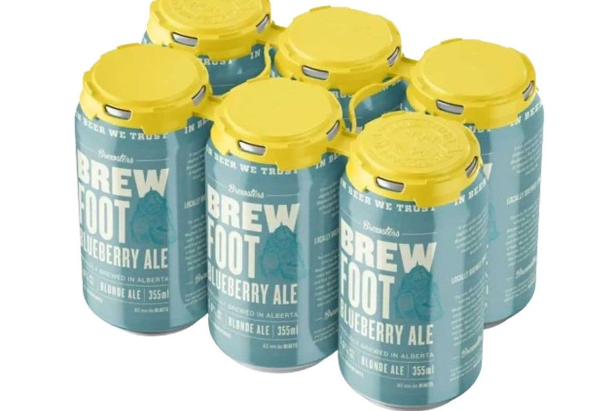 Brewsters Brewfoot Blueberry Ale (6 x 355 ml Cans)