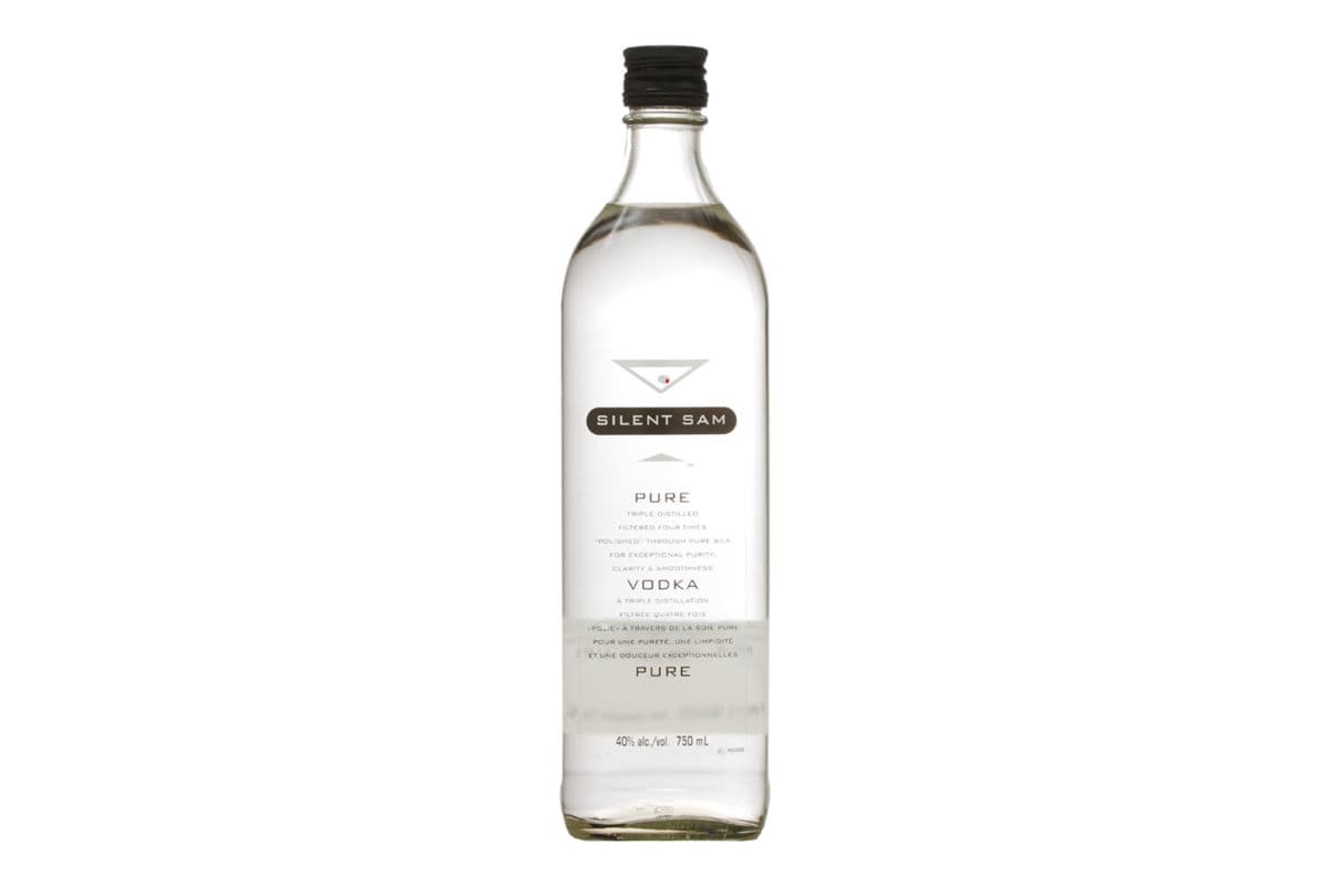 Silent Sam Vodka(750 ml Bottle) (1 x 750 ML)