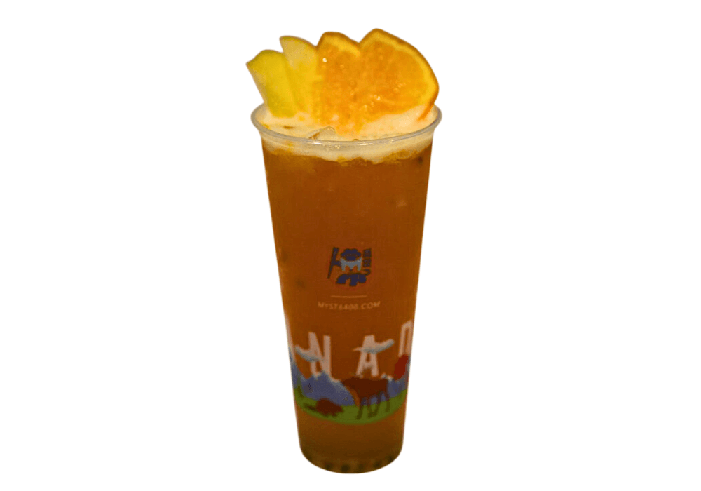 Tropical Fruit Tea  (Passionfruit + Pineapple) / 熱帶水果茶(百香+鳳梨)