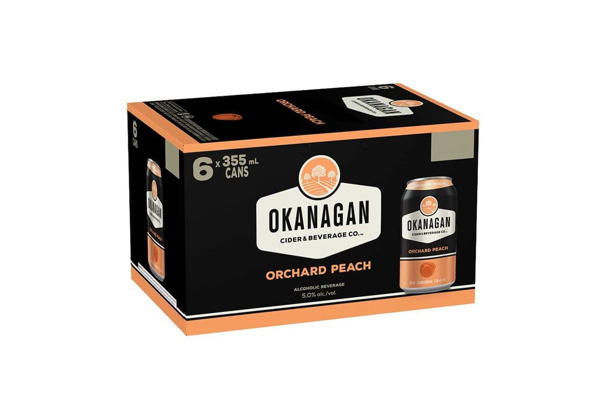 Okanagan Peach (6 x 355 ml Cans)