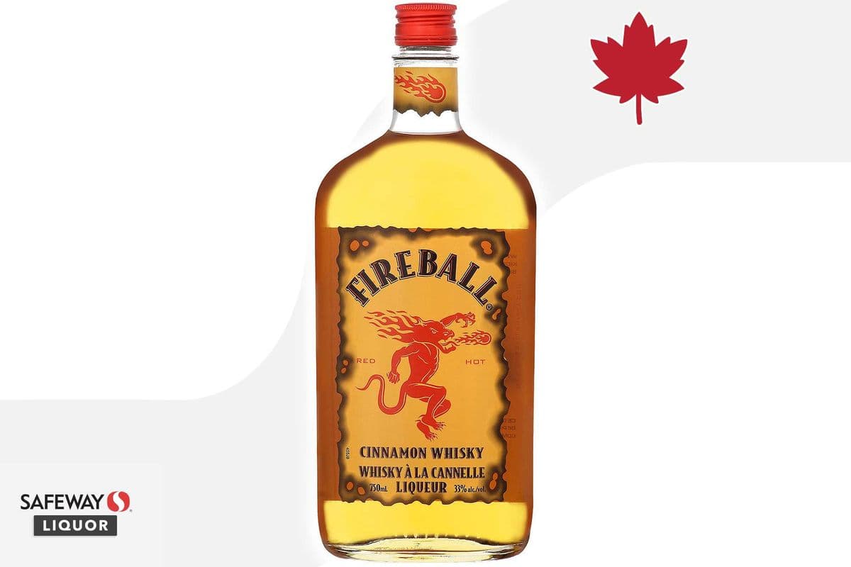 Fireball Cinnamon Whisky (1 x 750 ml)