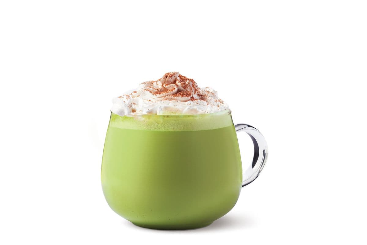 Small Chocolate Pistachio Matcha Latte