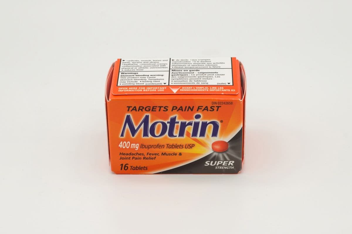 Motrin 400 mg (16)