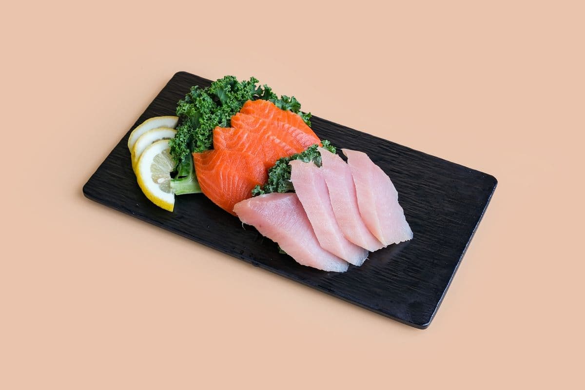 Tuna and Salmon Sashimi