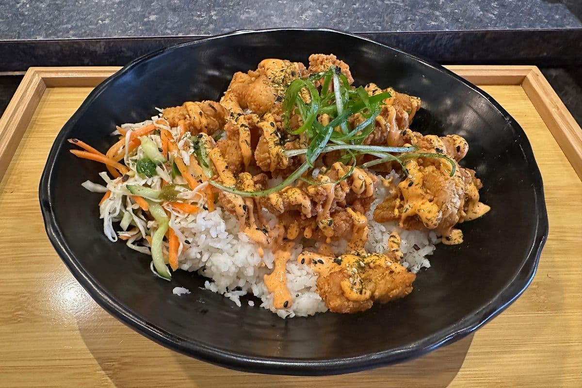 Chicken Karaage Don
