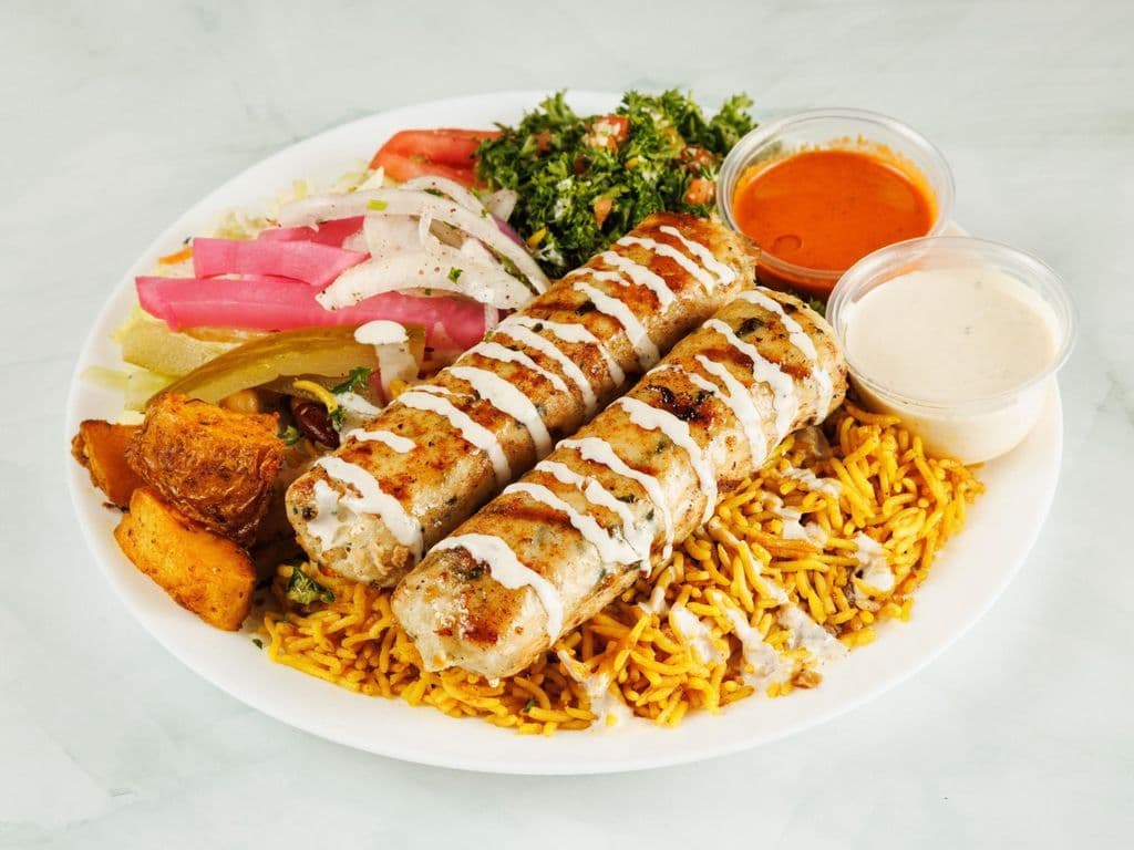 Chicken Kofta Platter