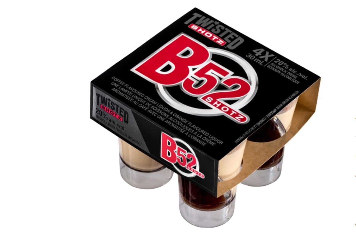 B52 ( TWISTED SHOTZ ) (4 x 30ML)
