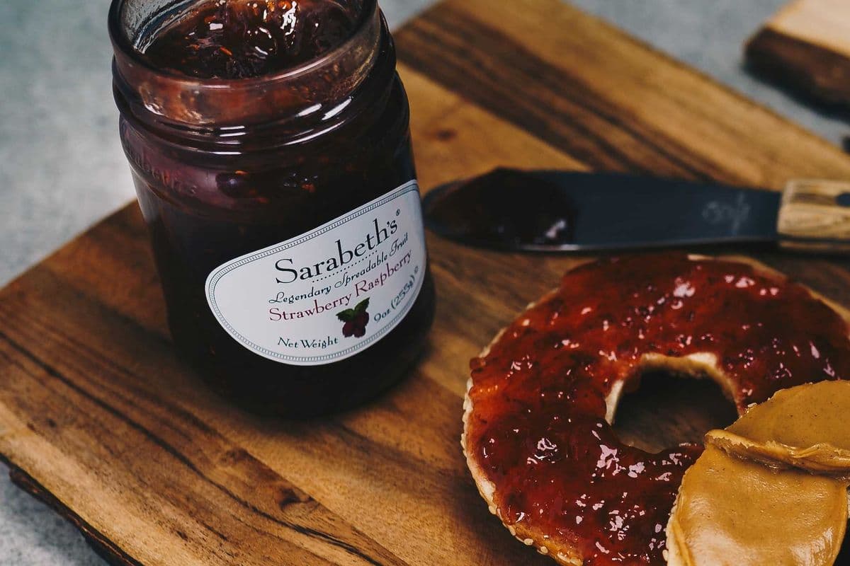Bagel with Jam