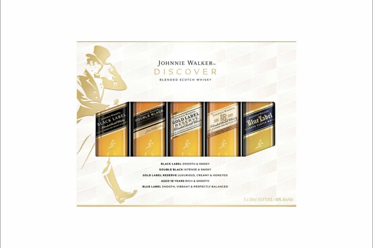 Johnnie Walker Discover Tasting Pack 5*50ML (5 x 50ML)