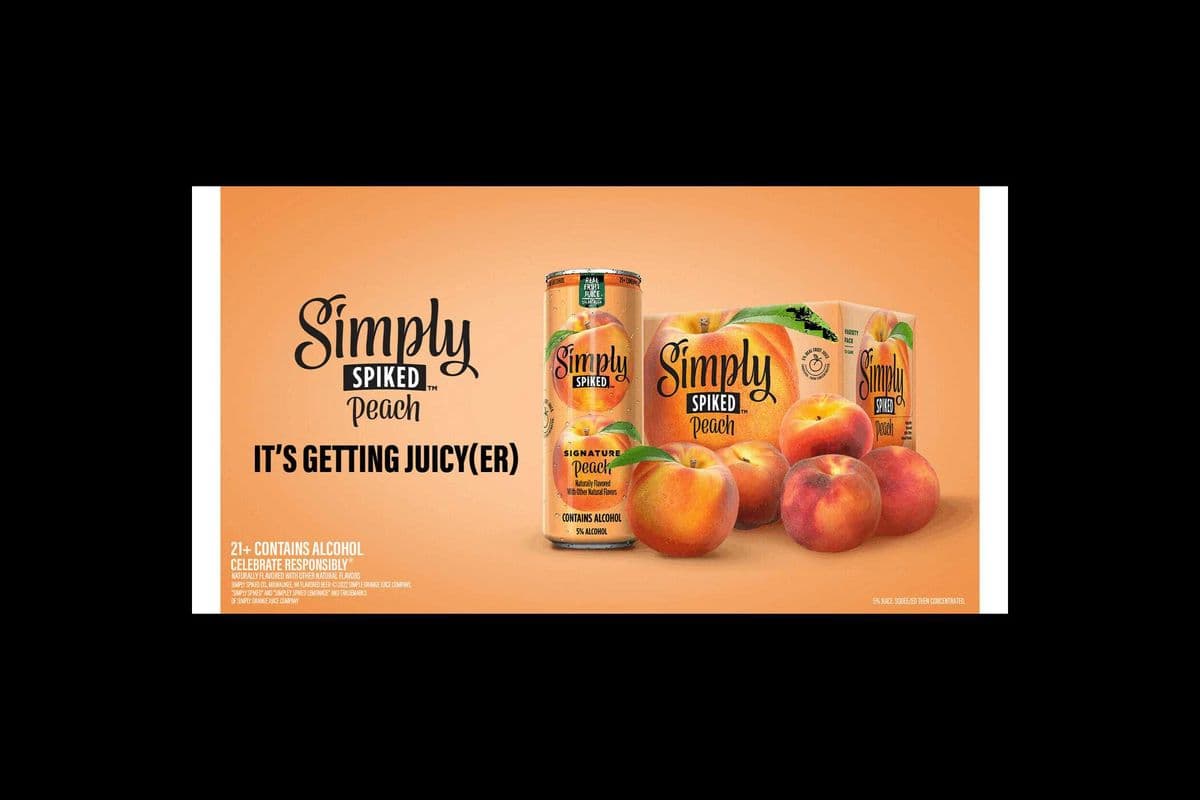 SIMPLY SPIKED SIGNATURE PEACH (6 x 355ML)