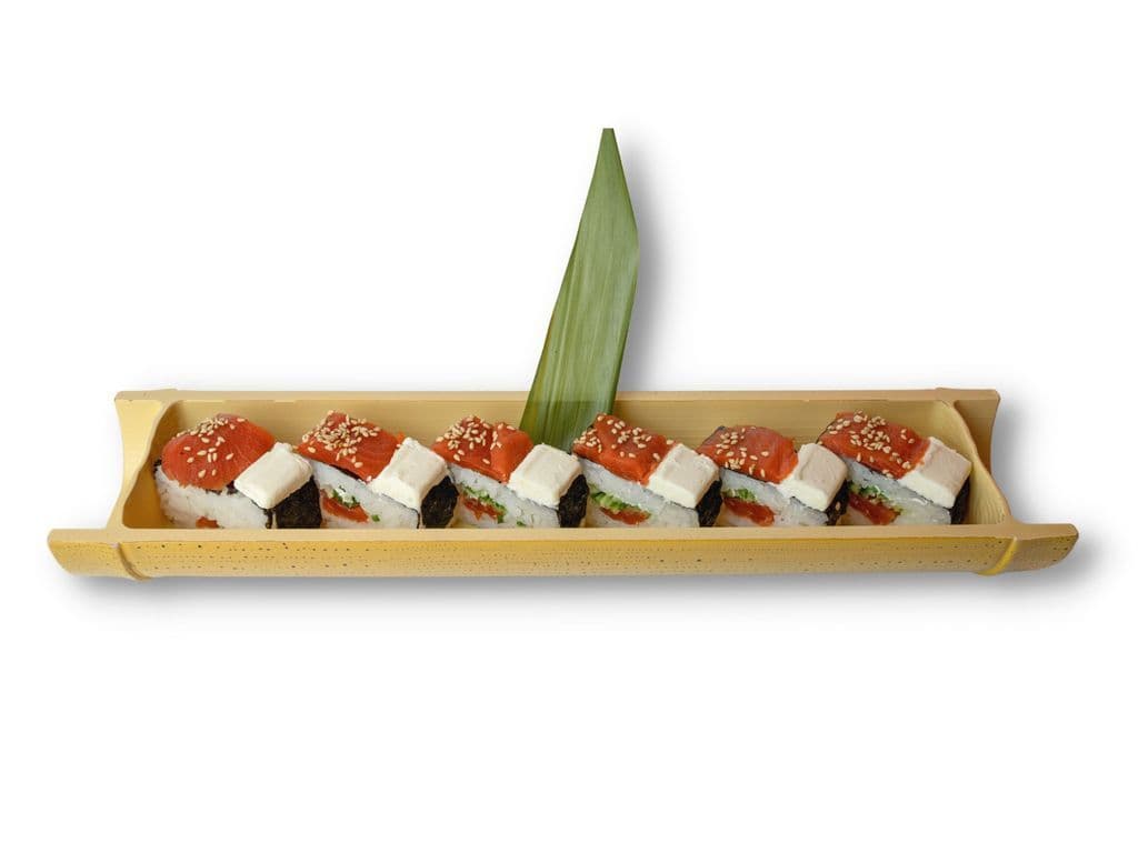 Philadelphia Oshi Sushi (6 Pcs)