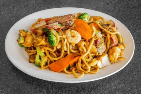 96. Shrimp and Meat Fried Noodles