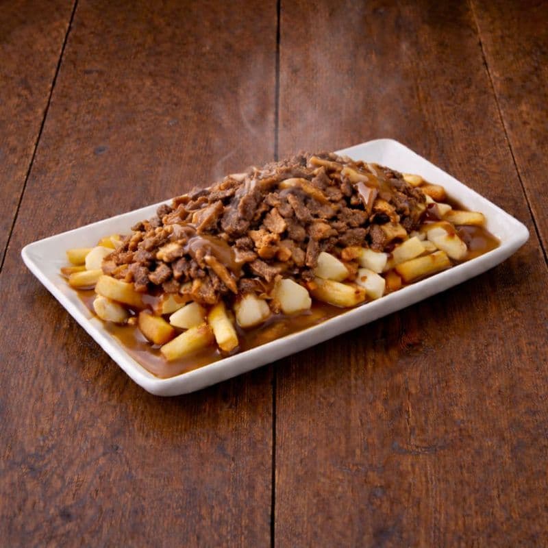 Poutine with Mixed (Chicken and Beef) Shawarma