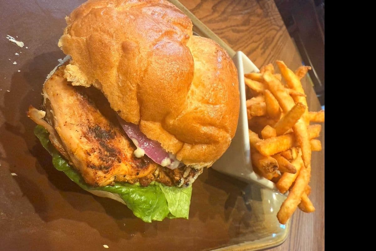 Cajun Chicken Burger