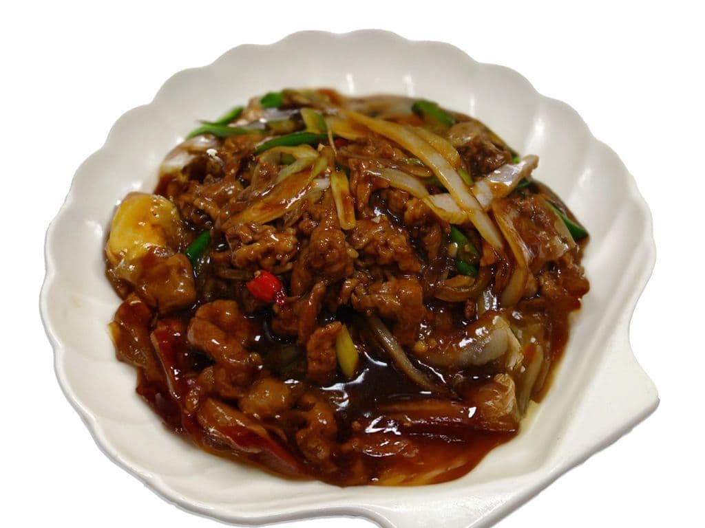 Stir Fried Beef/lamb with Green Onions Combo（蔥爆牛/羊肉套餐）