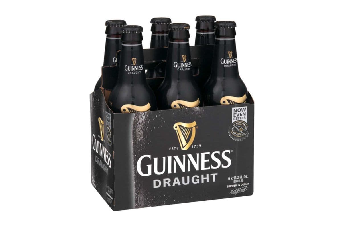 Guinness Draught (6 Bottle) (6 x 330ml)