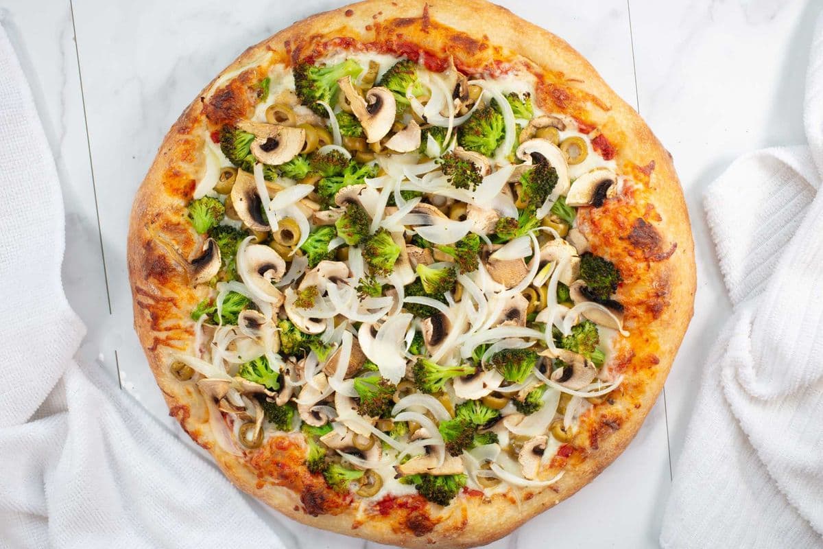 Veggie Monster Pizza