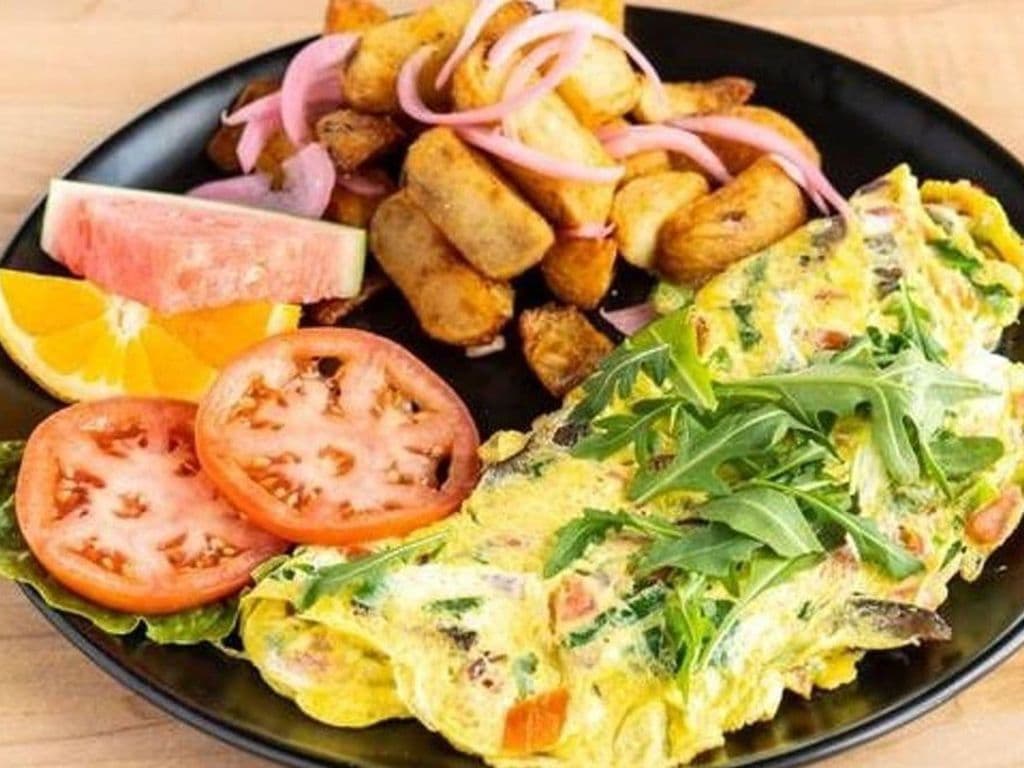 Omelette jardinière / Garden Omelette