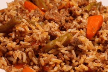 96. Beef Tomato Fried Rice