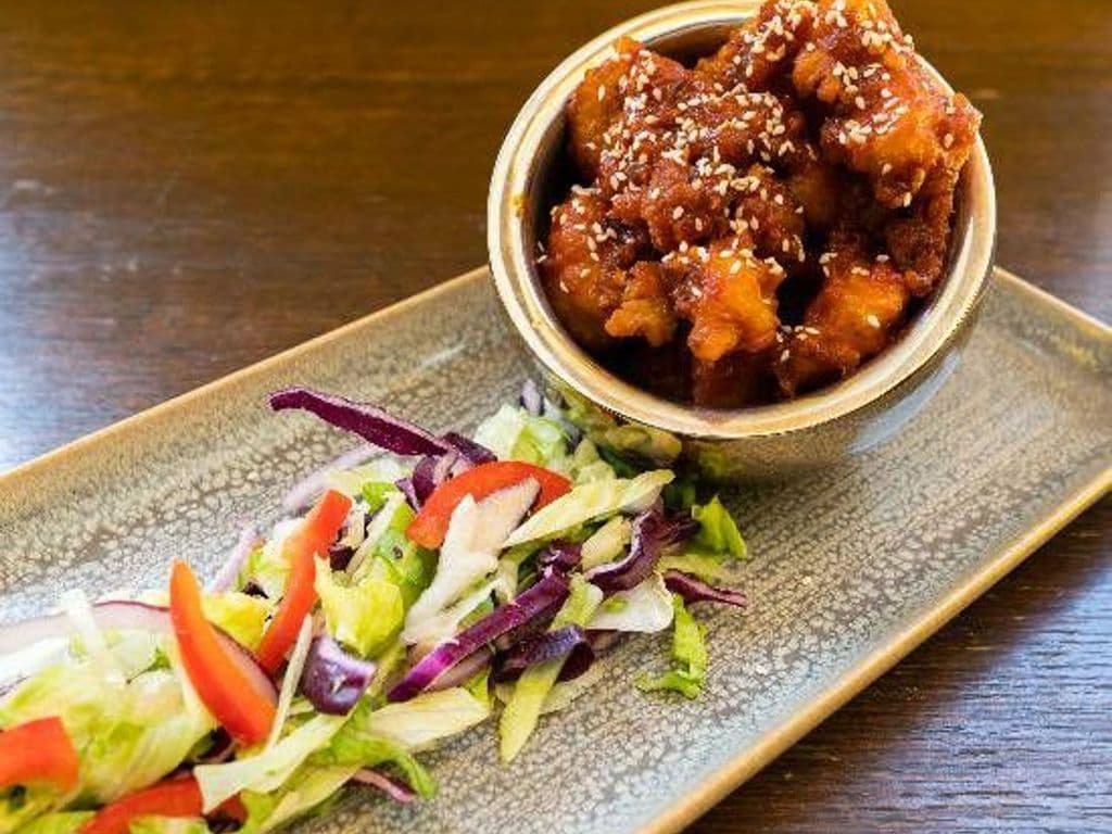 Honey Garlic Cauliflower