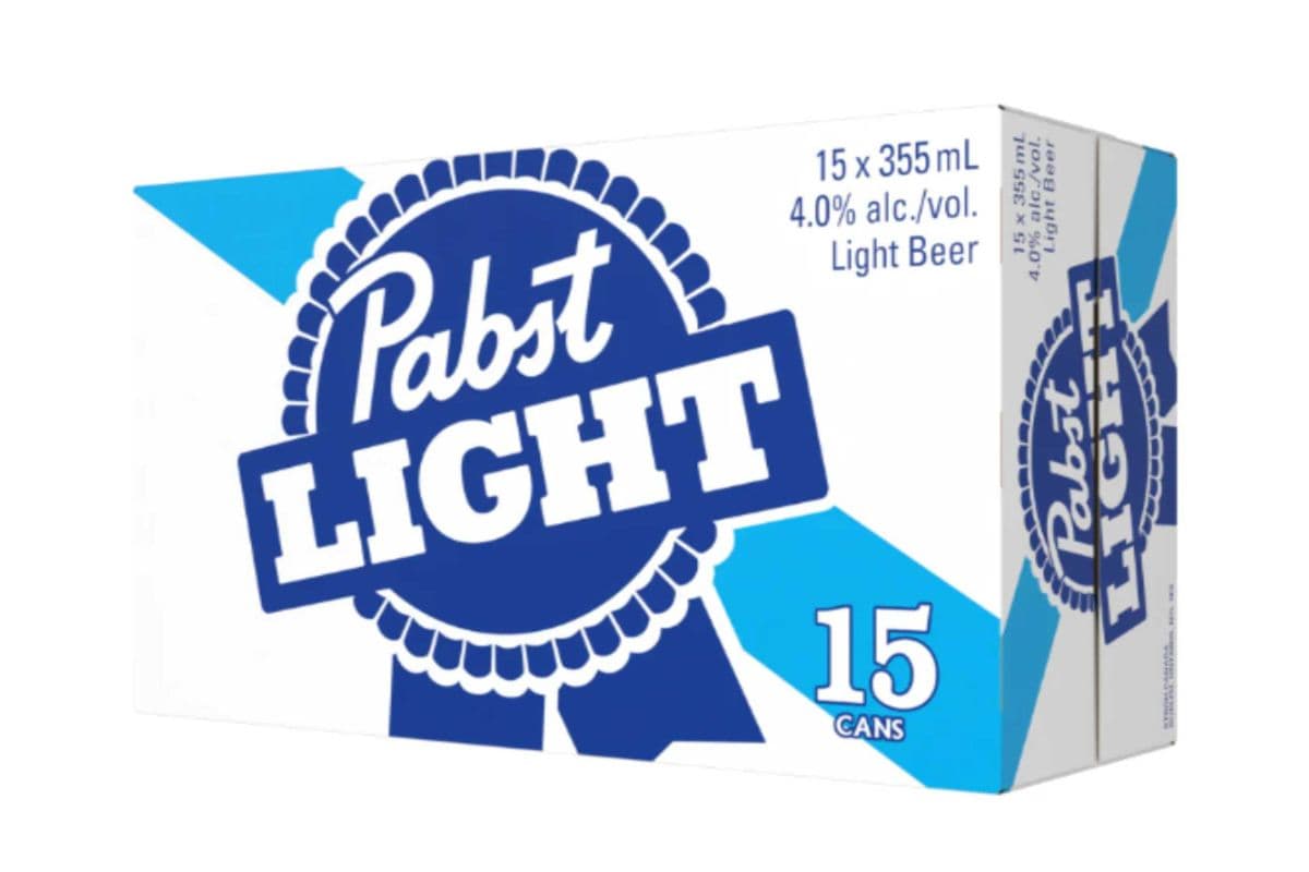 PABST LIGHT 15CANS (1 x 15 *355ML CANS )