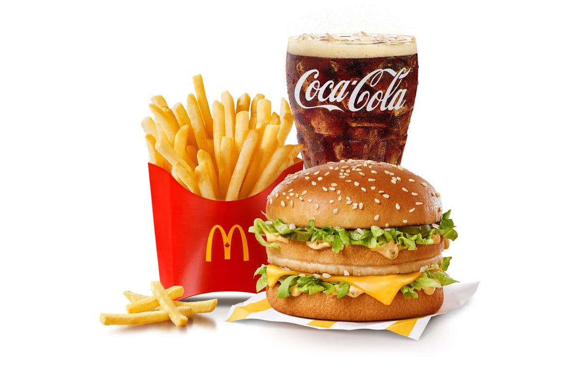 Trio Big Mac sans viande [540-970 Cal]