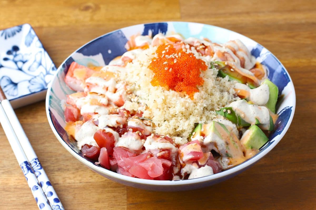 Seafood Mix Poke Bowl