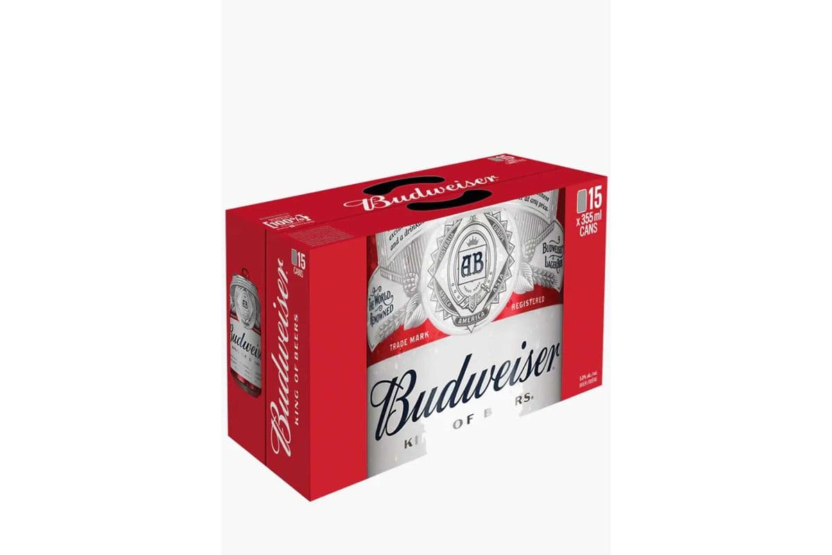 Budweiser (15 x 355 ml Cans)