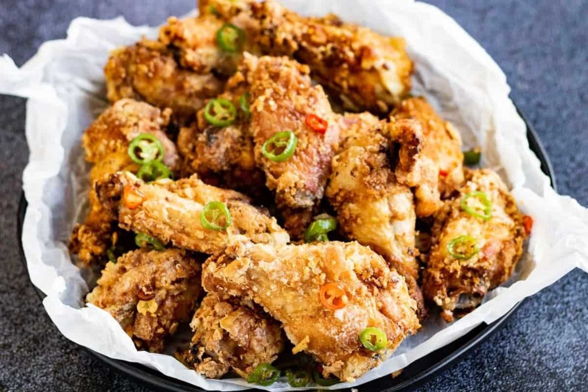Chicken Wings Salt and Pepper