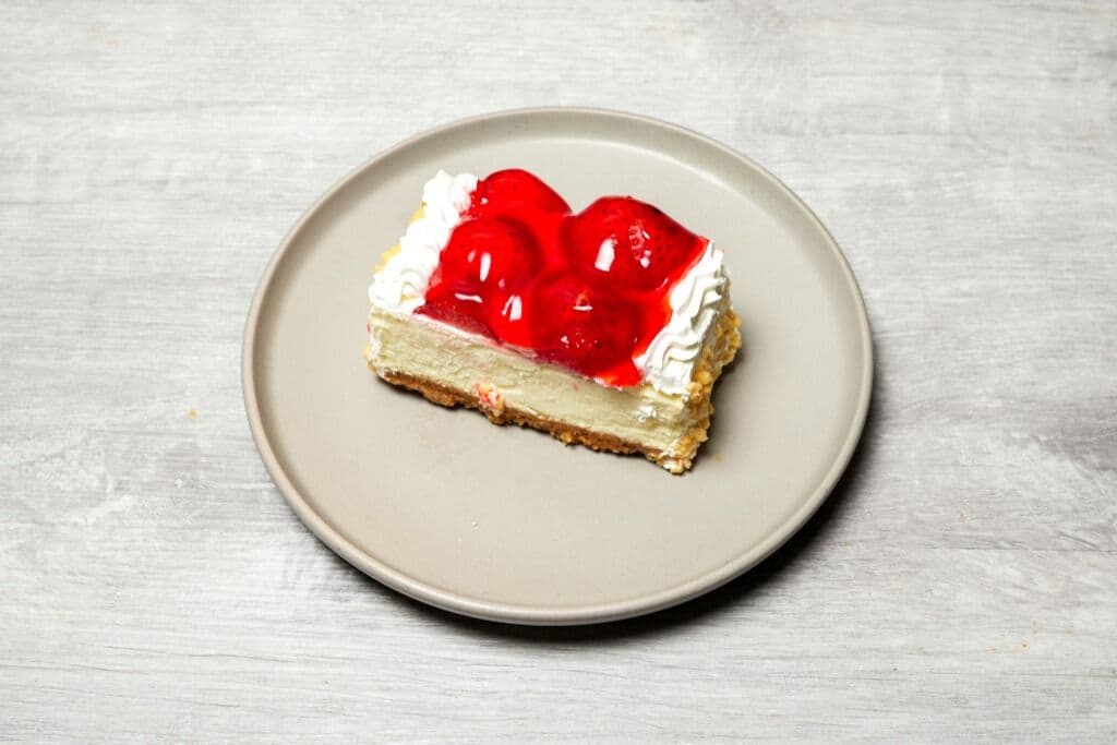 Cheese cake slice