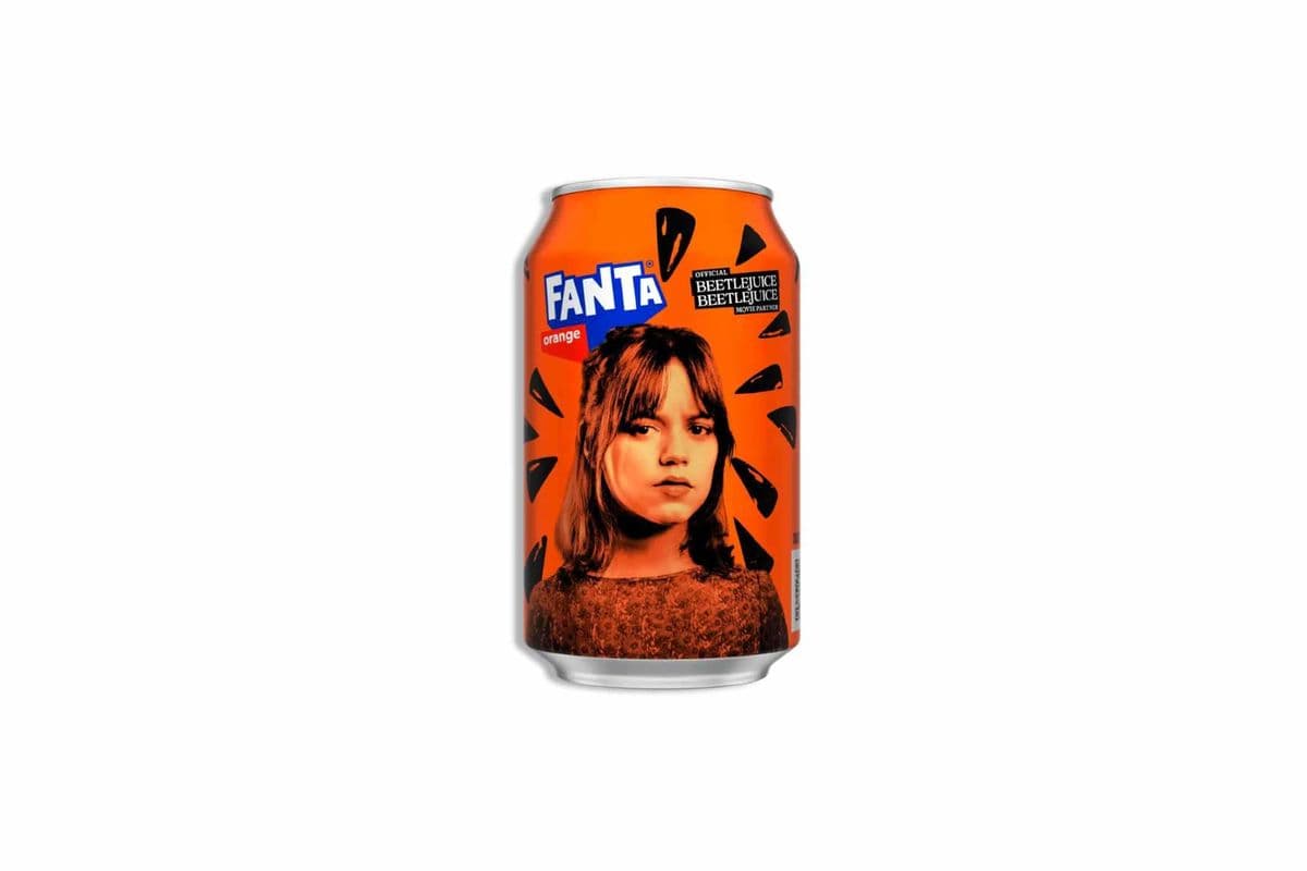 Fanta Orange Can Caffein Free 330ml