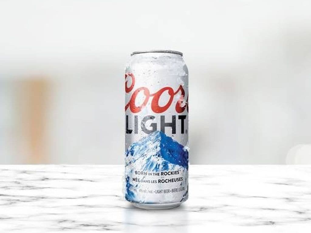 Coors Light. 473mL (4.0% ABV)